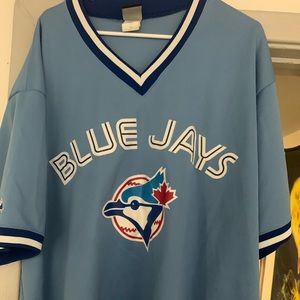 Majestic Toronto Blue Jays 1980s Throwback Jersey
